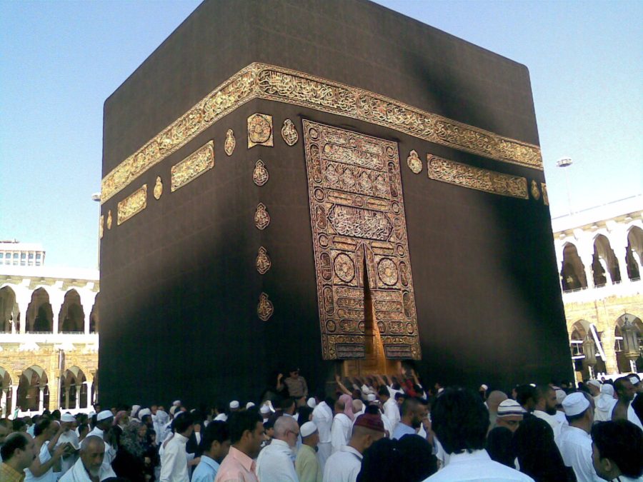 The Kaaba and the mataf, Masjid al-Haram, Makkah
